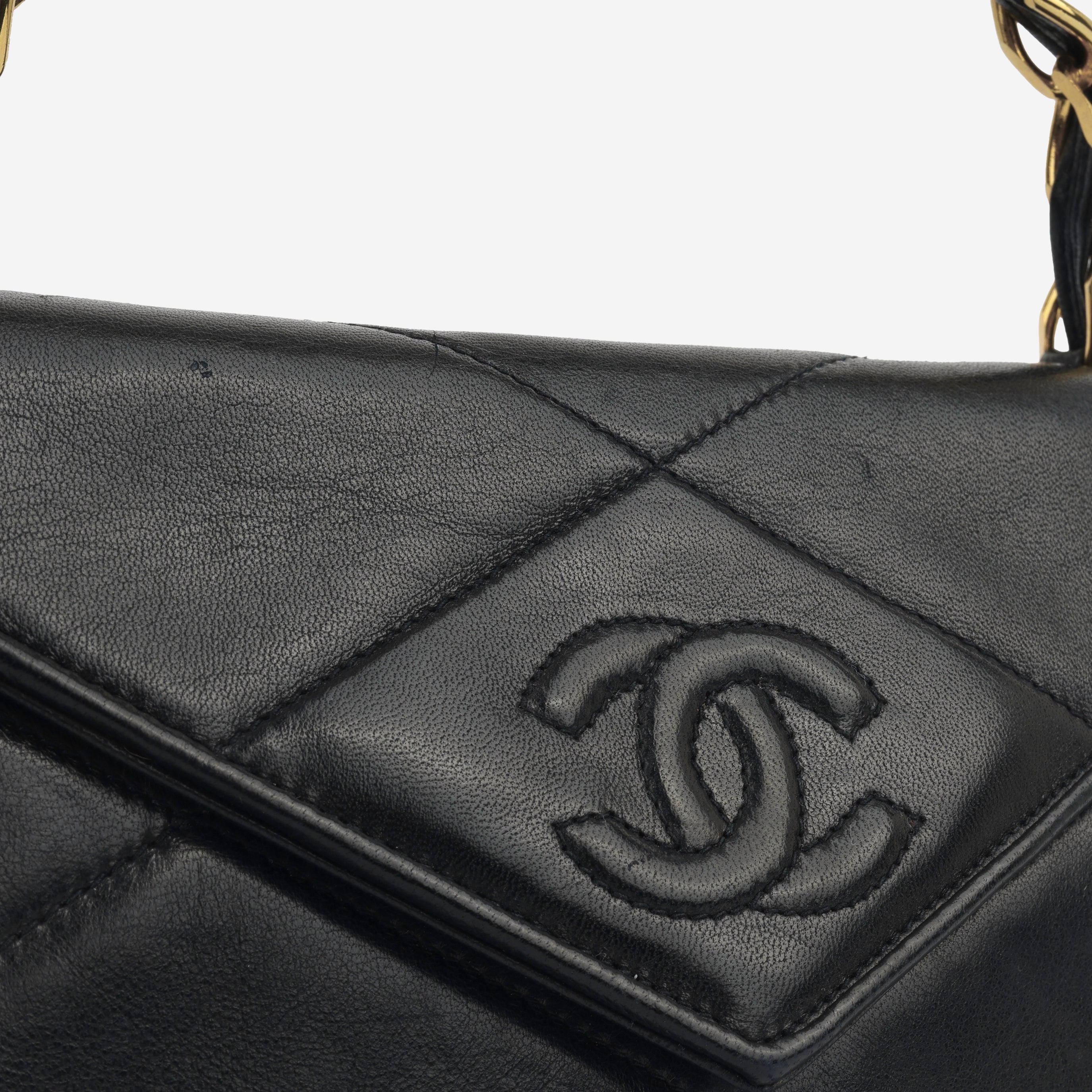 Chanel Vintage Envelope Top Handle