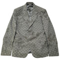 Men's Damier Jacket Jacket Grey Size IT 48 / M