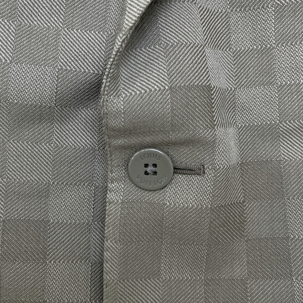 Men's Damier Jacket Jacket Grey Size IT 48 / M
