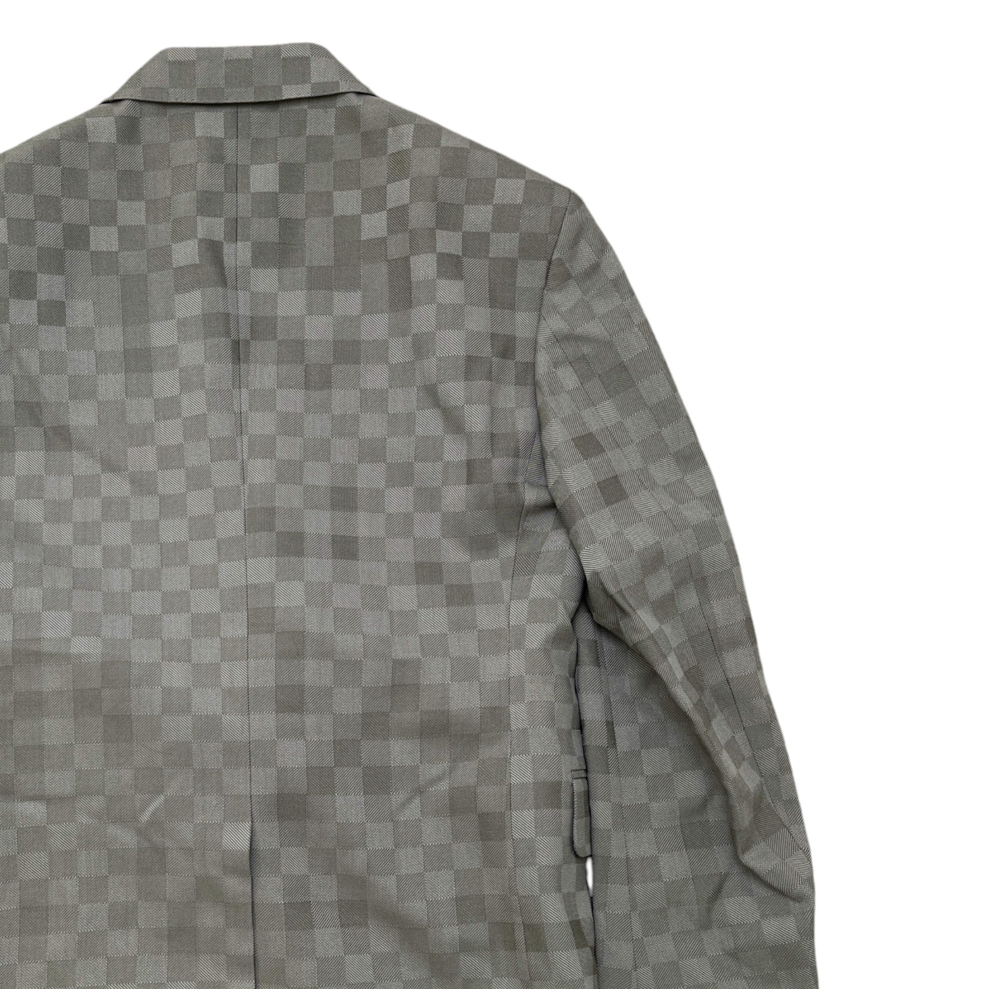 Men's Damier Jacket Jacket Grey Size IT 48 / M