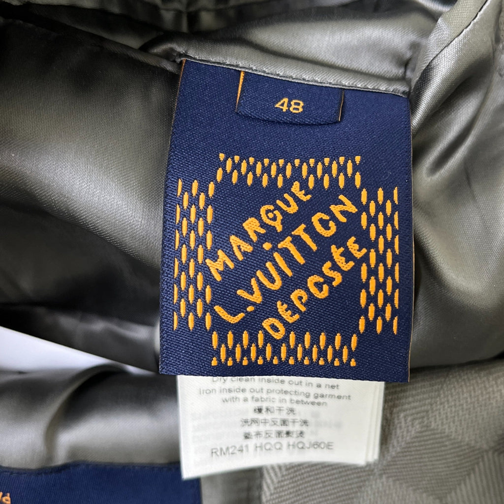 Men's Damier Jacket Jacket Grey Size IT 48 / M