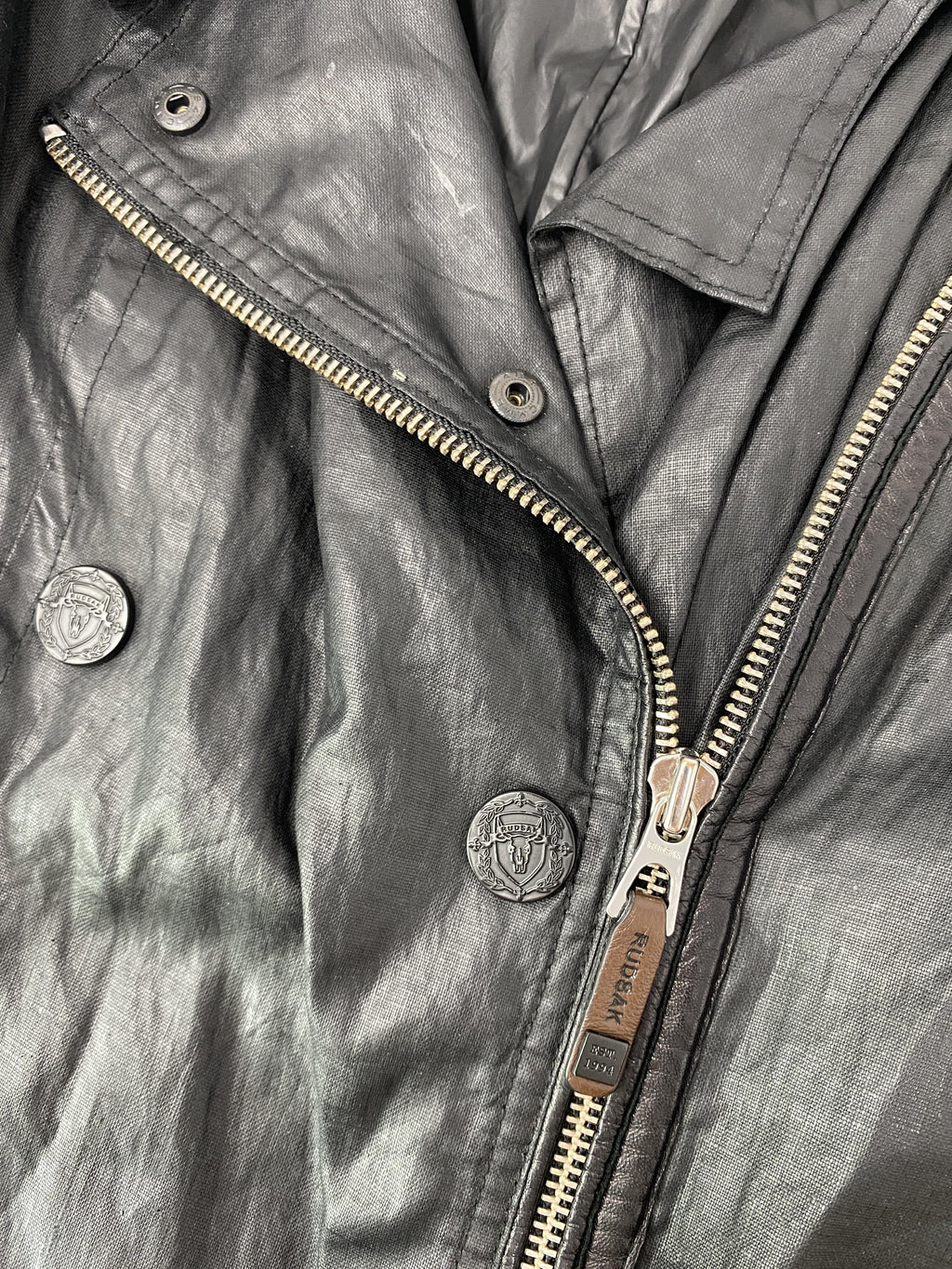 Marjorie Asymmetrical Trench Coat - Size M