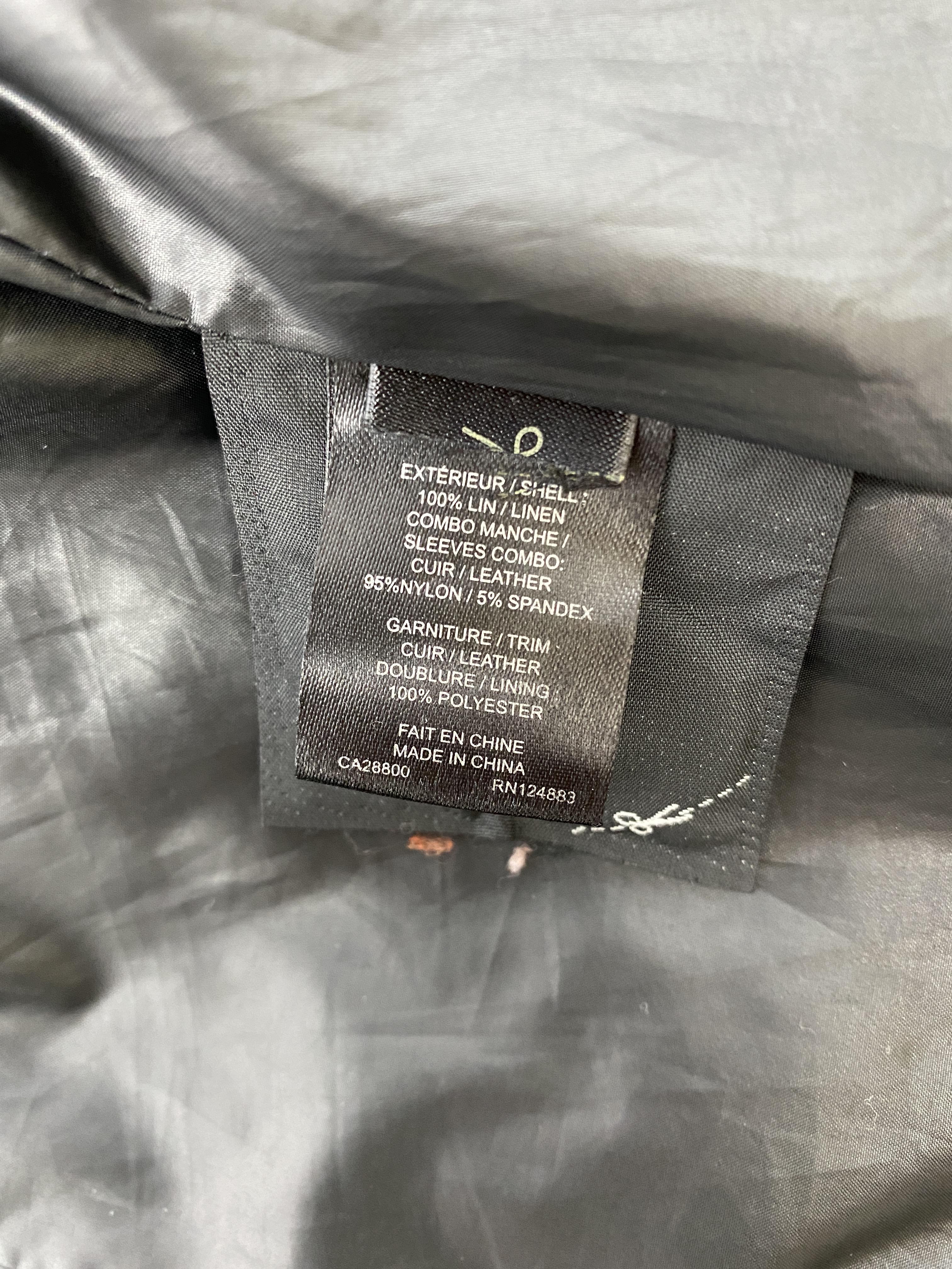 Marjorie Asymmetrical Trench Coat - Size M