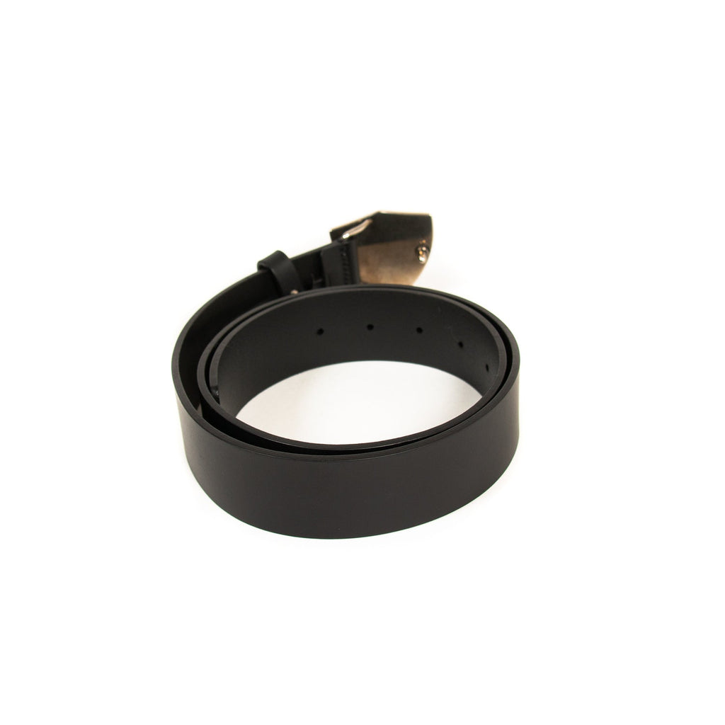 Gucci Shield Metal Leather Belt