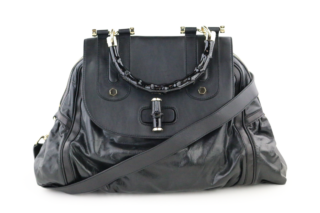 Black Dialux Pop Bamboo Tote