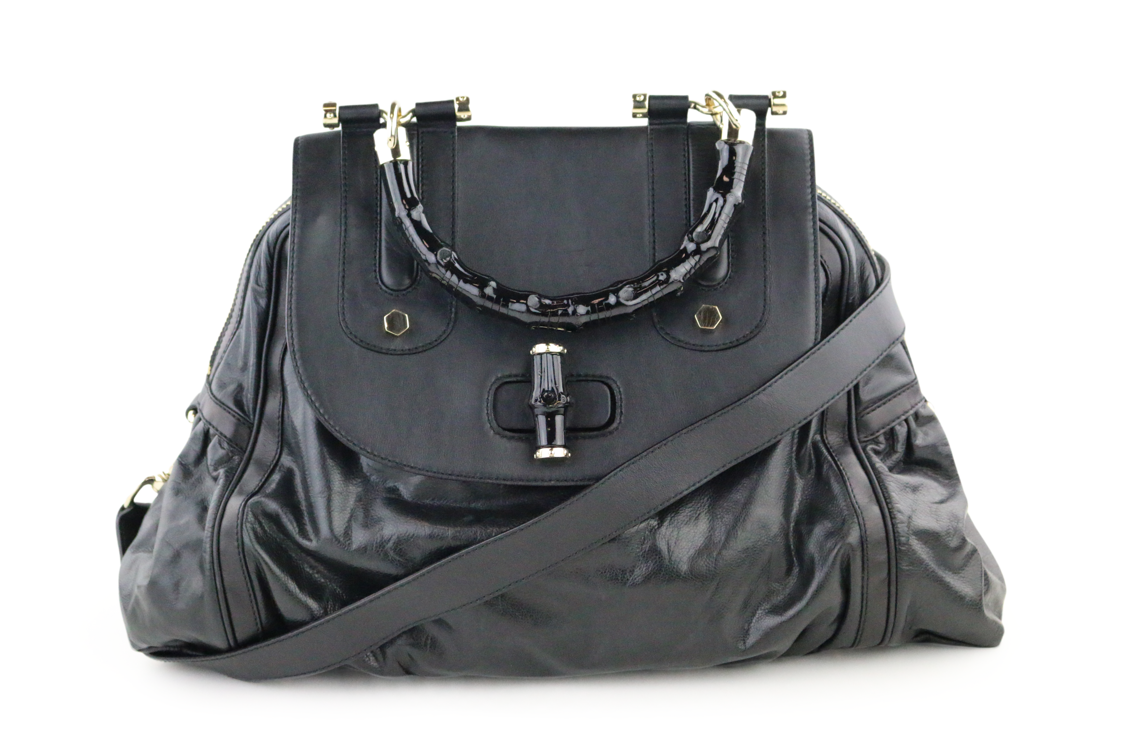 Black Dialux Pop Bamboo Tote
