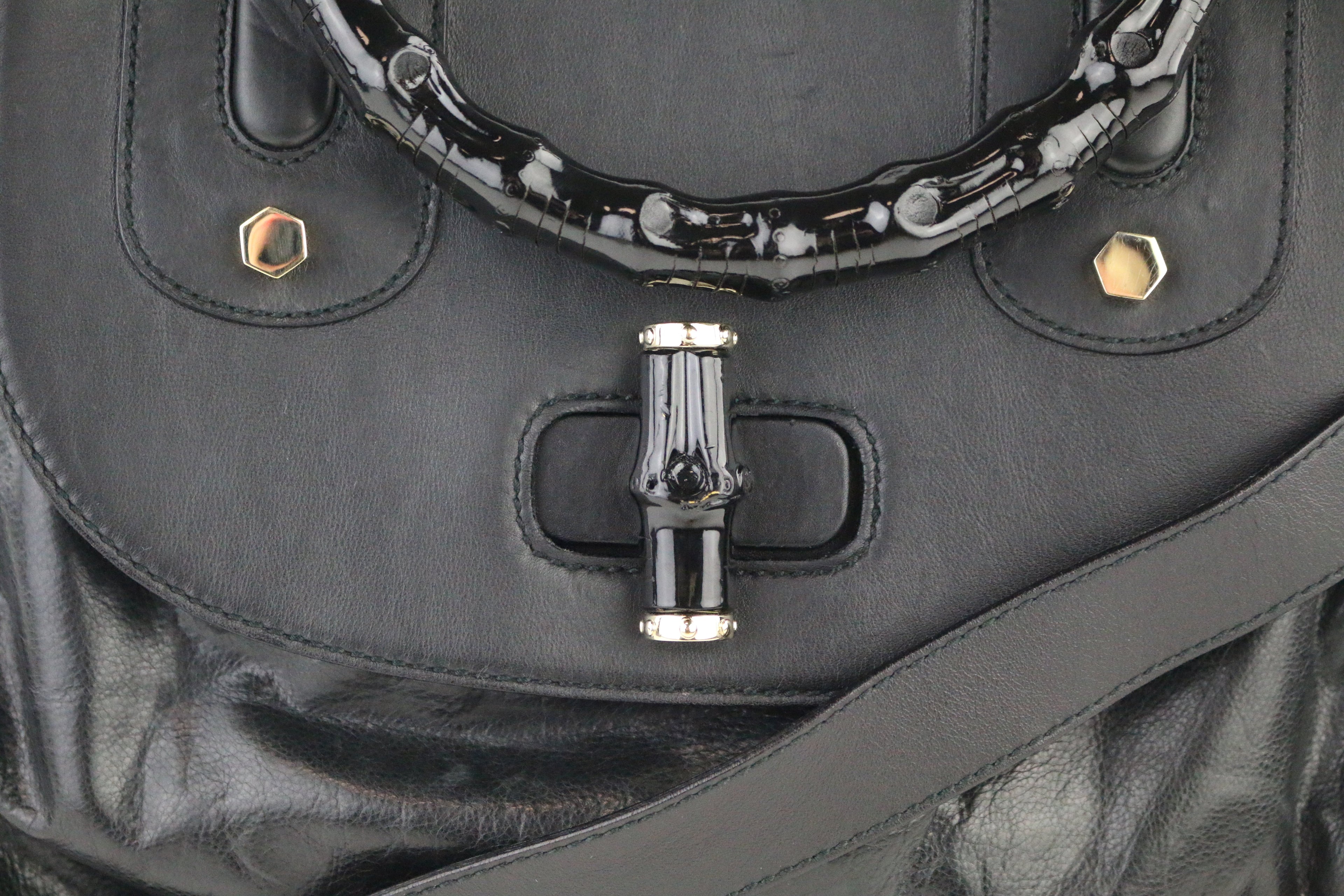 Black Dialux Pop Bamboo Tote