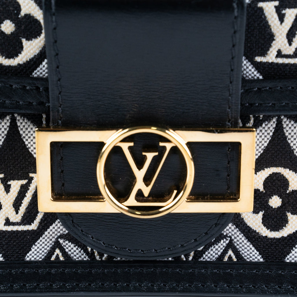 Louis Vuitton Dauphine Small Since 1854 Black/White