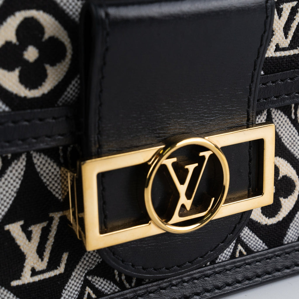 Louis Vuitton Dauphine Small Since 1854 Black/White