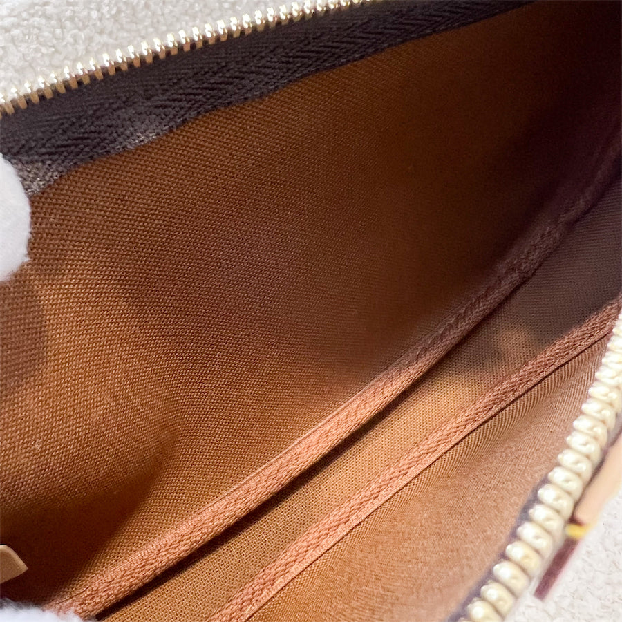 LV Multi Pochette Accessoires MPA Small Pochette + Original Chain in Monogram Canvas GHW