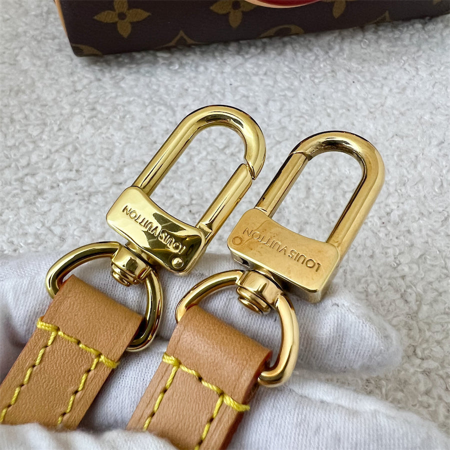LV Nano Speedy in Monogram Canvas GHW