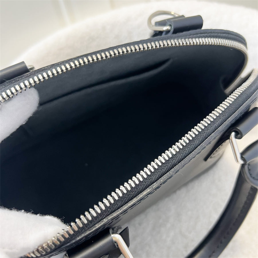 LV Alma BB in Black Epi Leather SHW