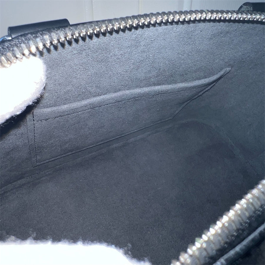 LV Alma BB in Black Epi Leather SHW