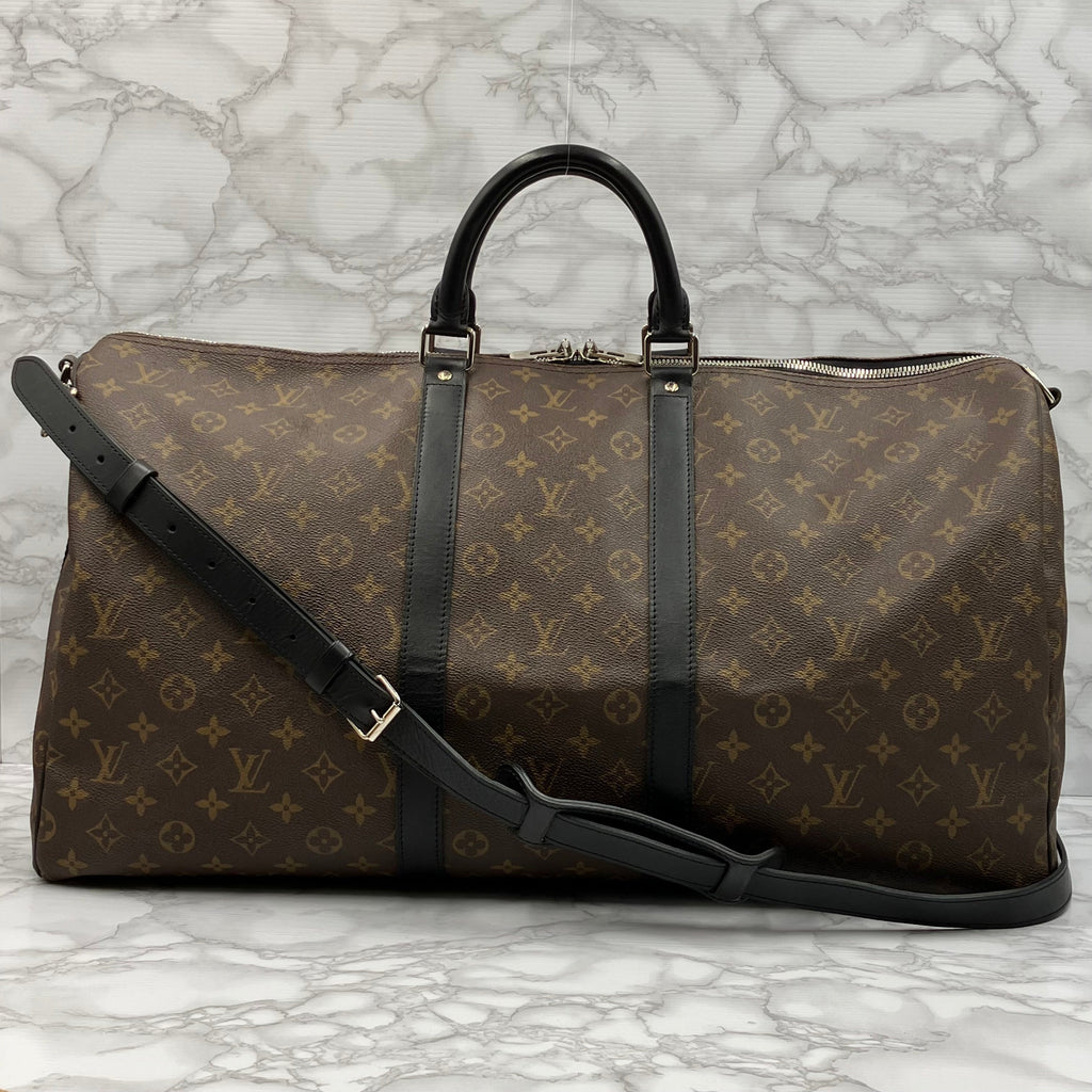 LOUIS VUITTON Keypole 55 Macassar Bandoliere