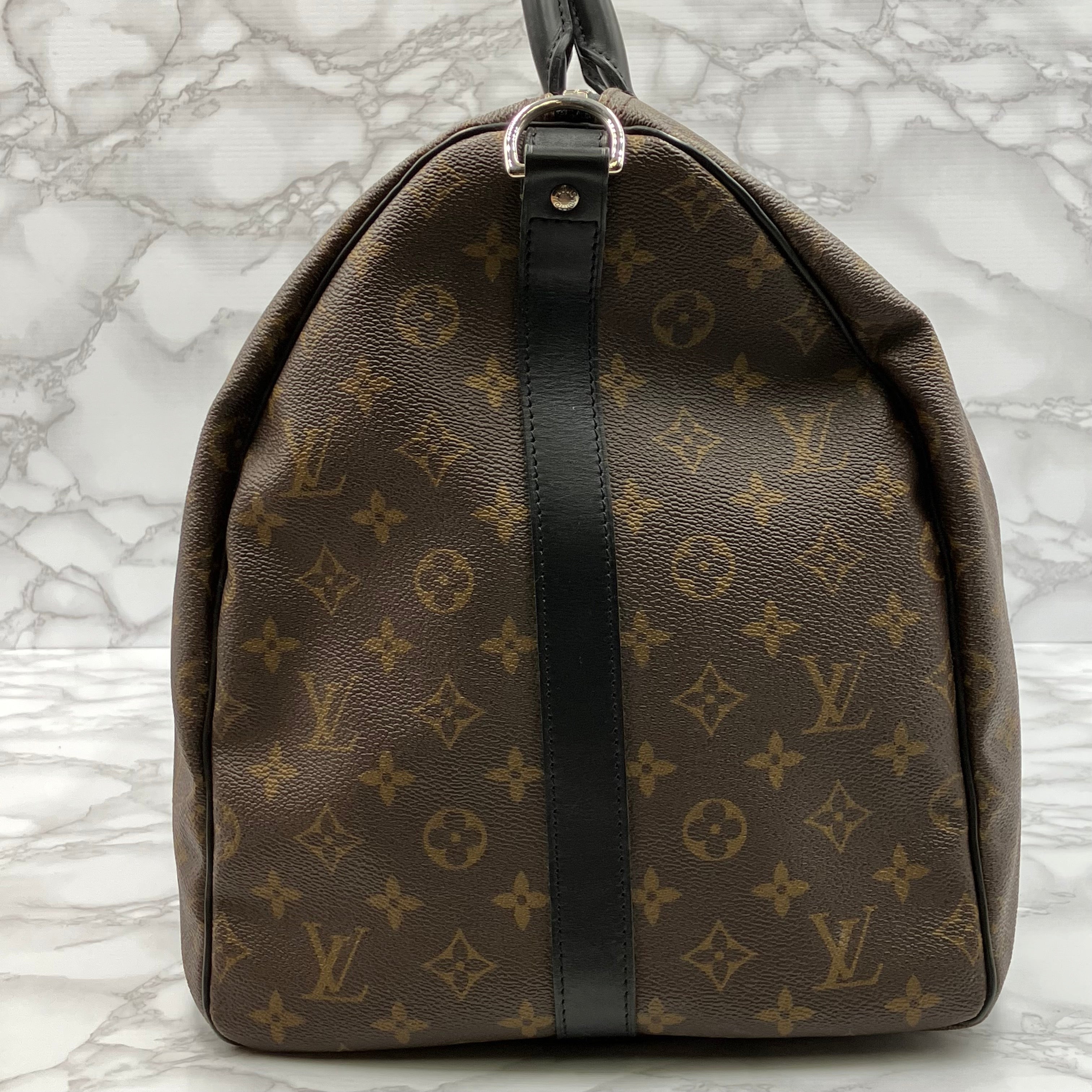 LOUIS VUITTON Keypole 55 Macassar Bandoliere
