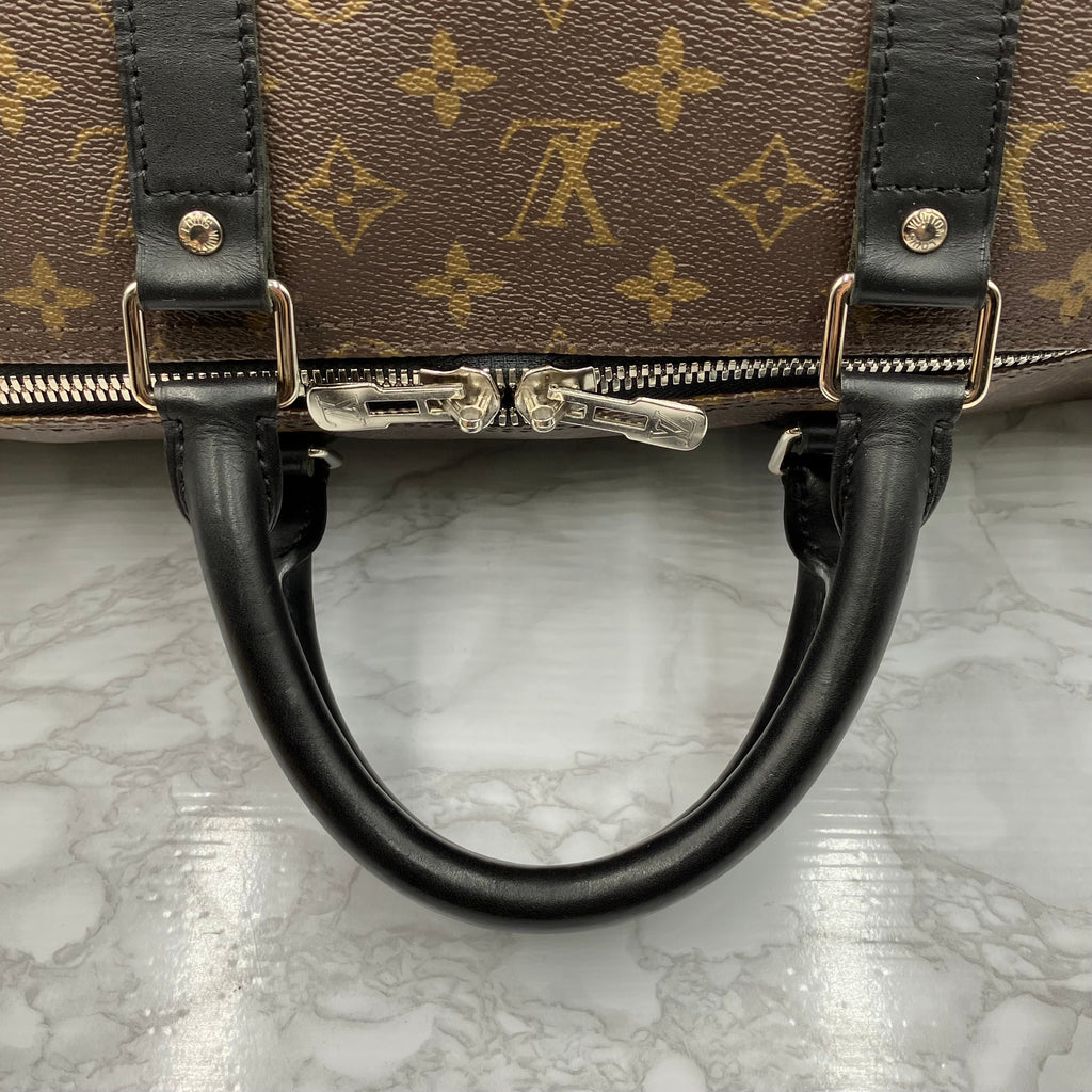 LOUIS VUITTON Keypole 55 Macassar Bandoliere