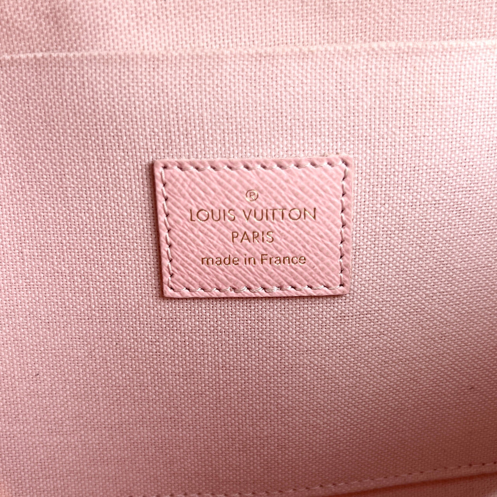 Louis Vuitton Felicie Pochette Damier Azur Pink