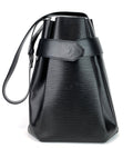 Louis Vuitto Sac d'Epaule GM Black Epi Leather Bag
