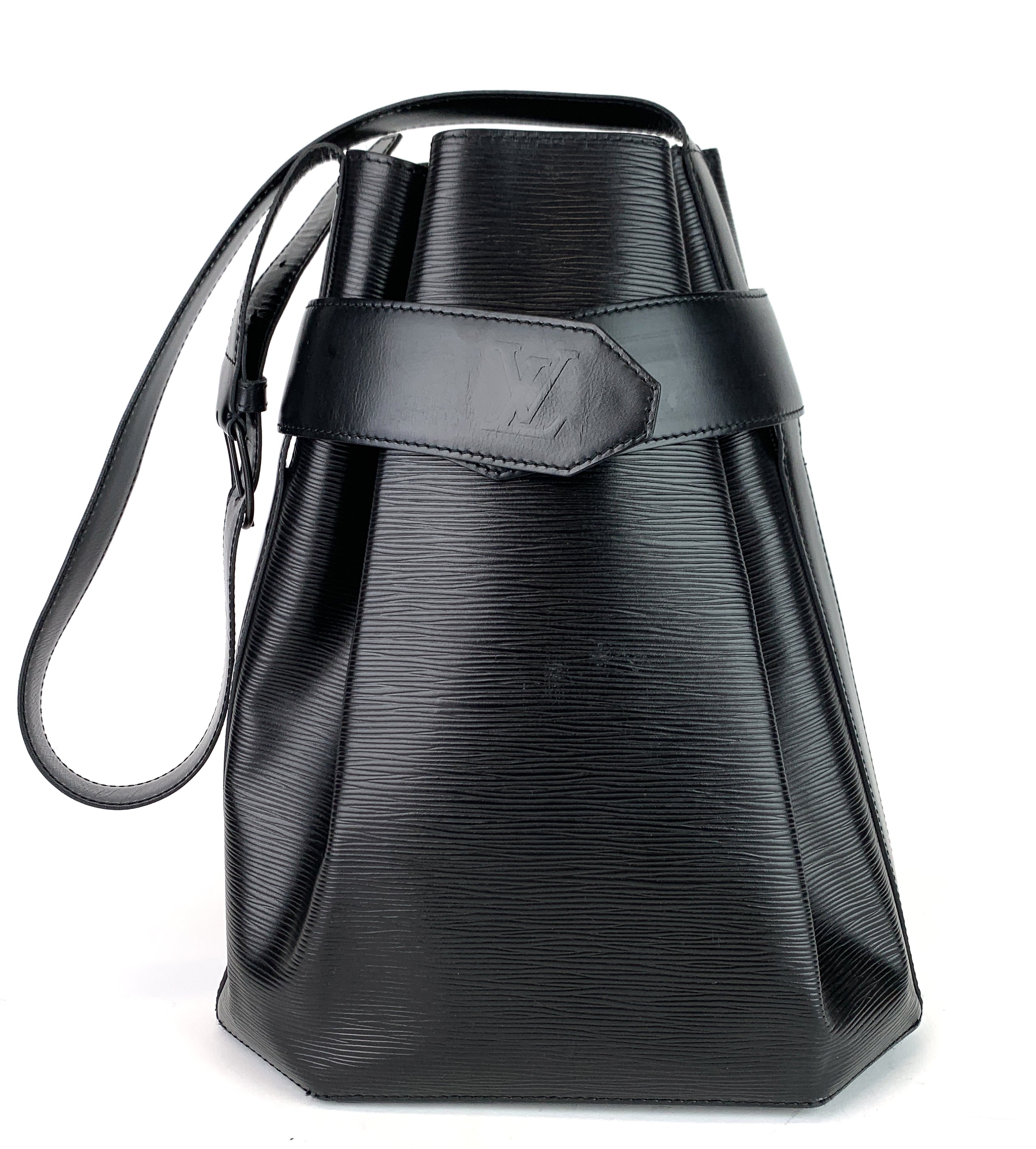 Louis Vuitto Sac d'Epaule GM Black Epi Leather Bag