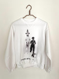 ANINE BING RAMONA SWEATSHIRT AB X TO DAVID BOWIE - SIZE XS