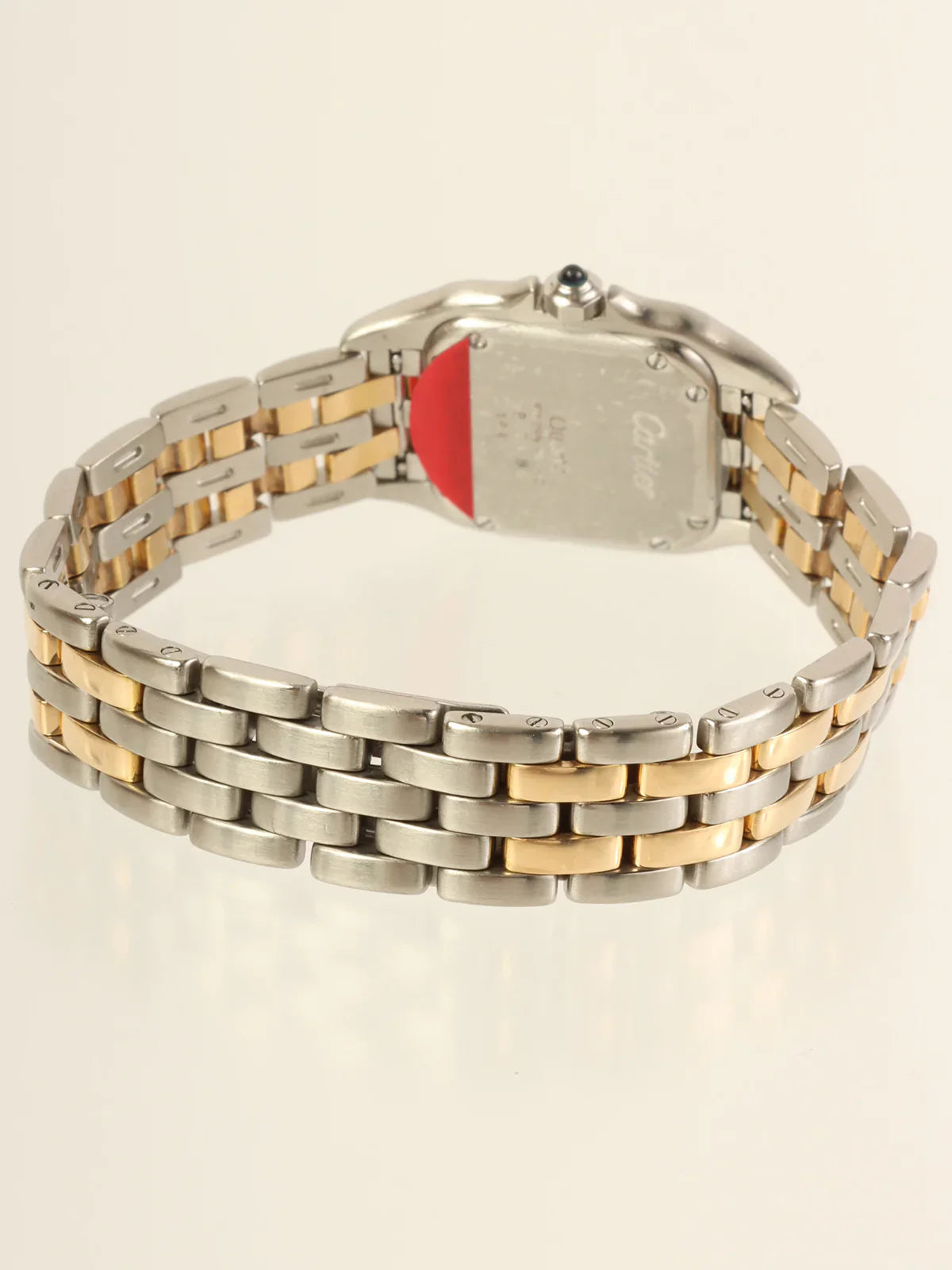 CARTIER Panthere Sm 2Row Silver/Gold