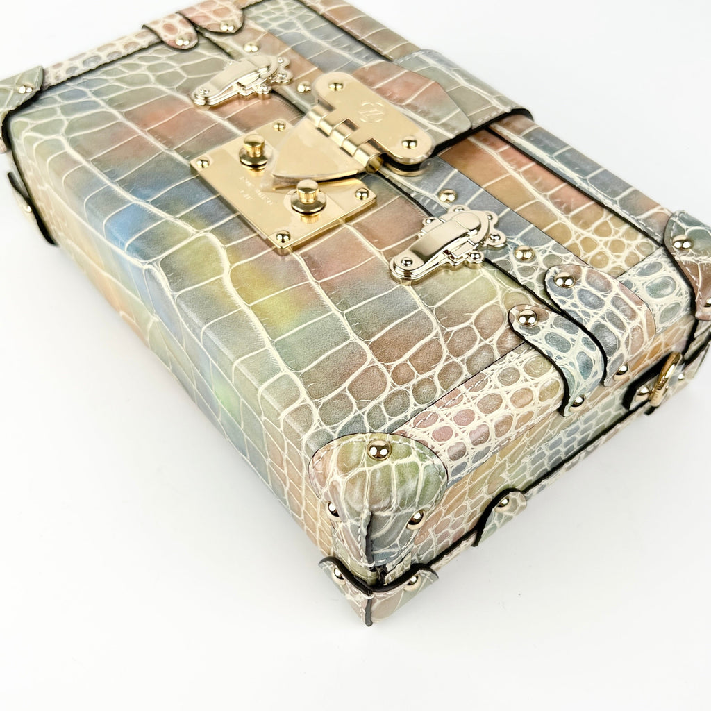 Louis Vuitton Petite Malle Alligator Exotic Bag