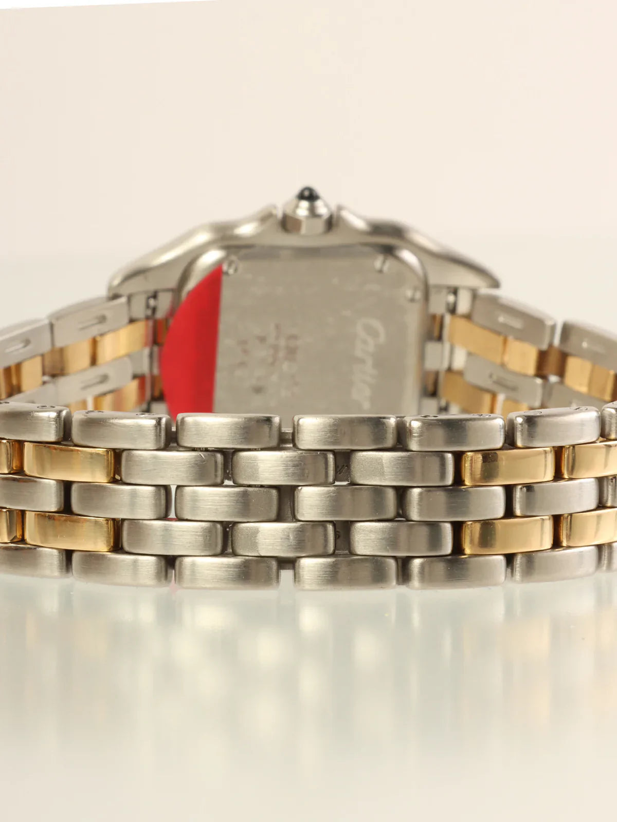 CARTIER Panthere Sm 2Row Silver/Gold