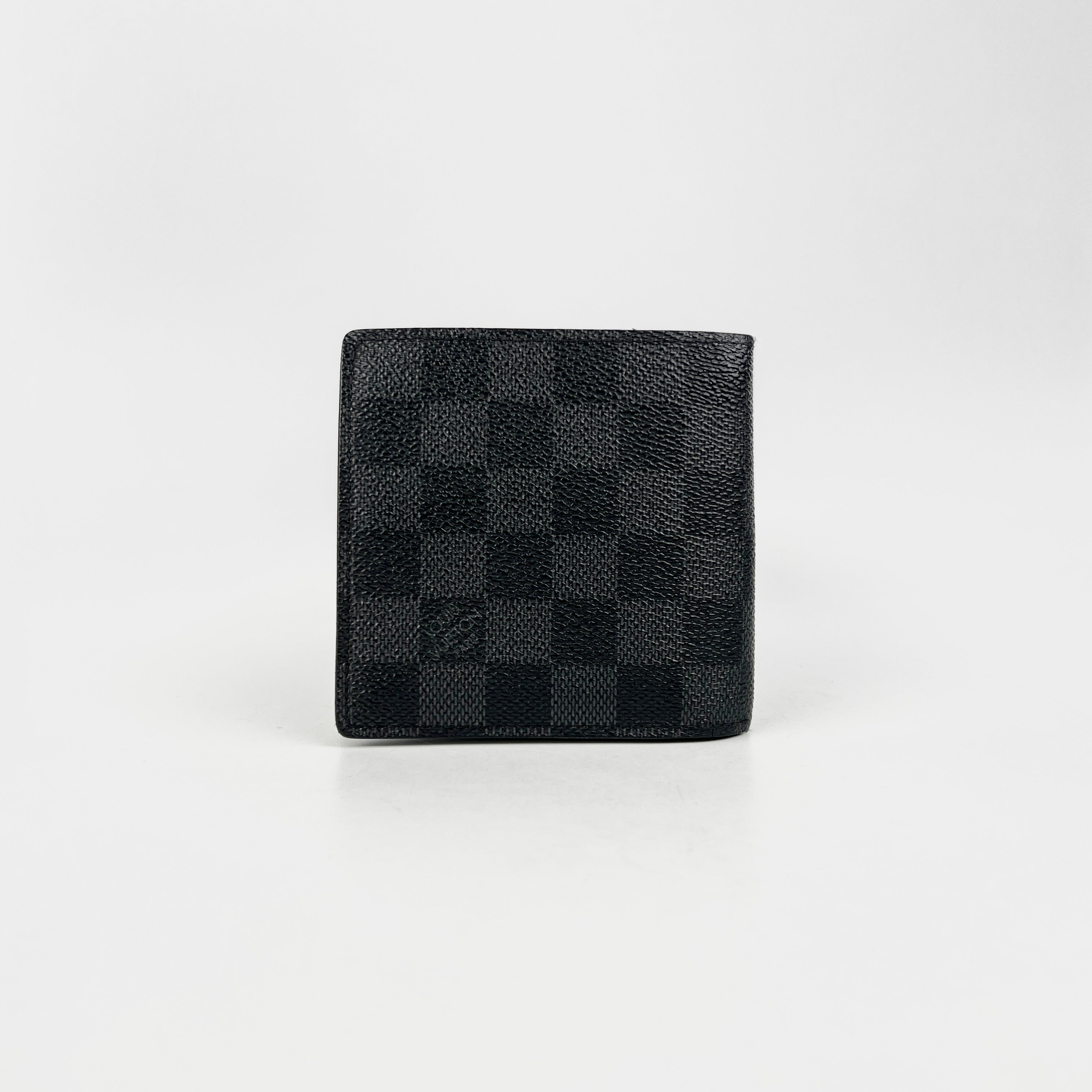 Louis Vuitton Men Damier Eclipse Fold Wallet