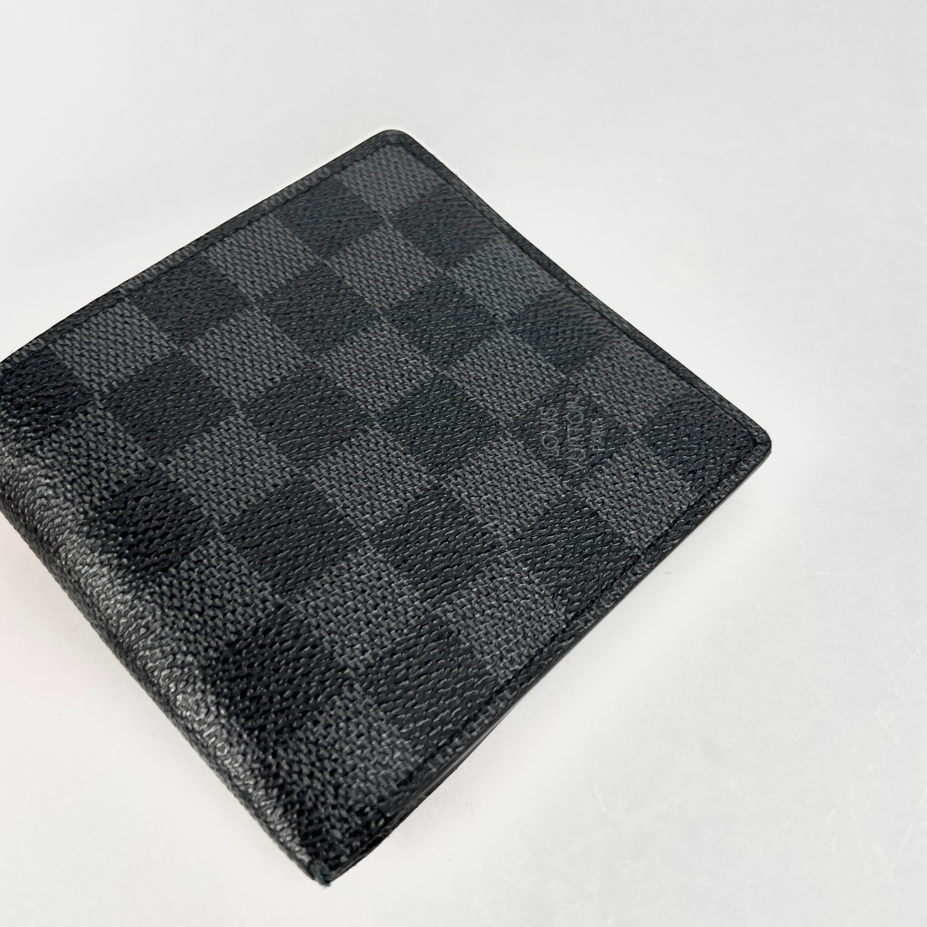 Louis Vuitton Men Damier Eclipse Fold Wallet