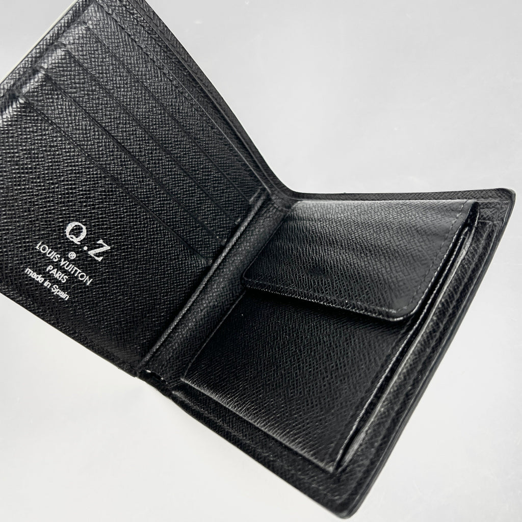 Louis Vuitton Men Damier Eclipse Fold Wallet