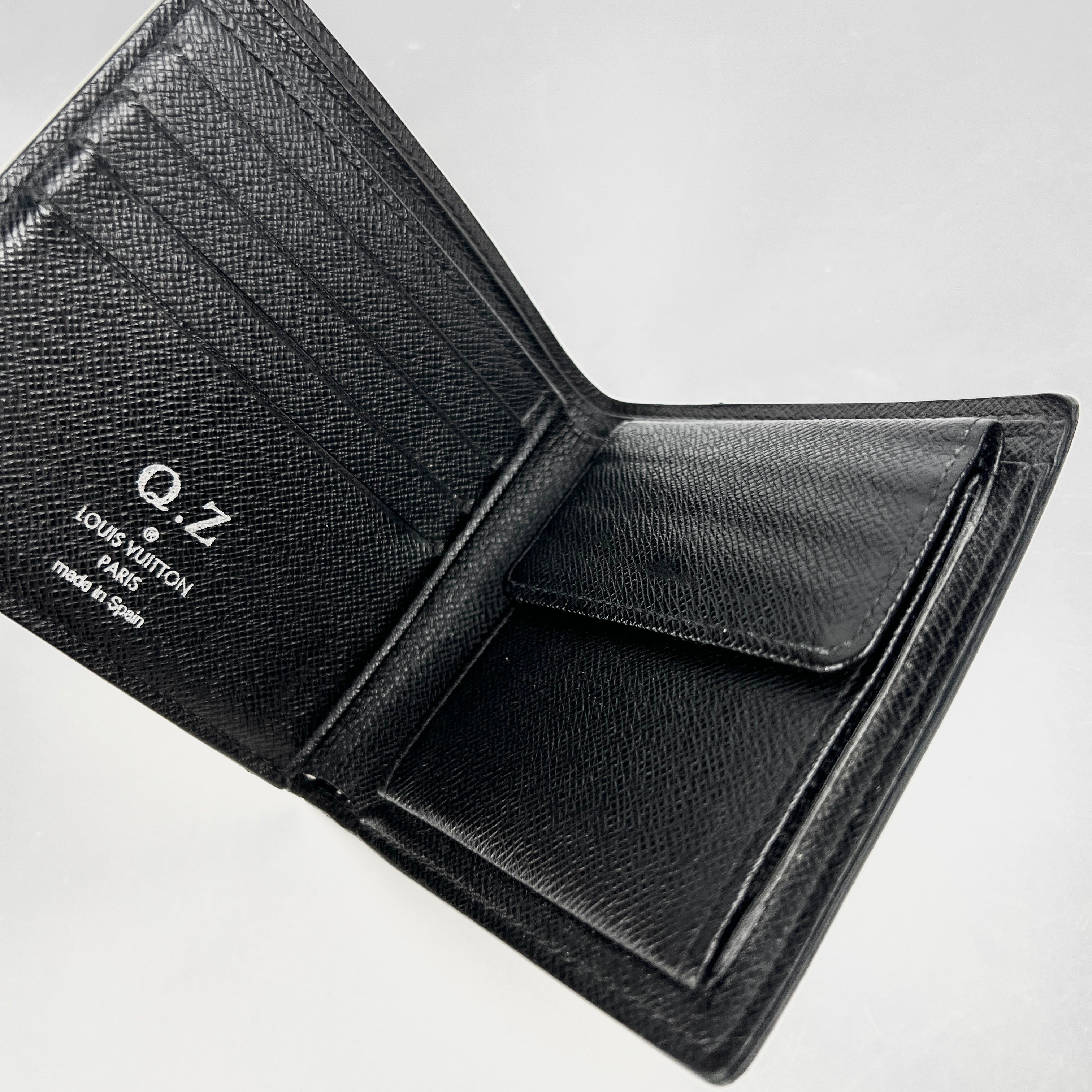 Louis Vuitton Men Damier Eclipse Fold Wallet