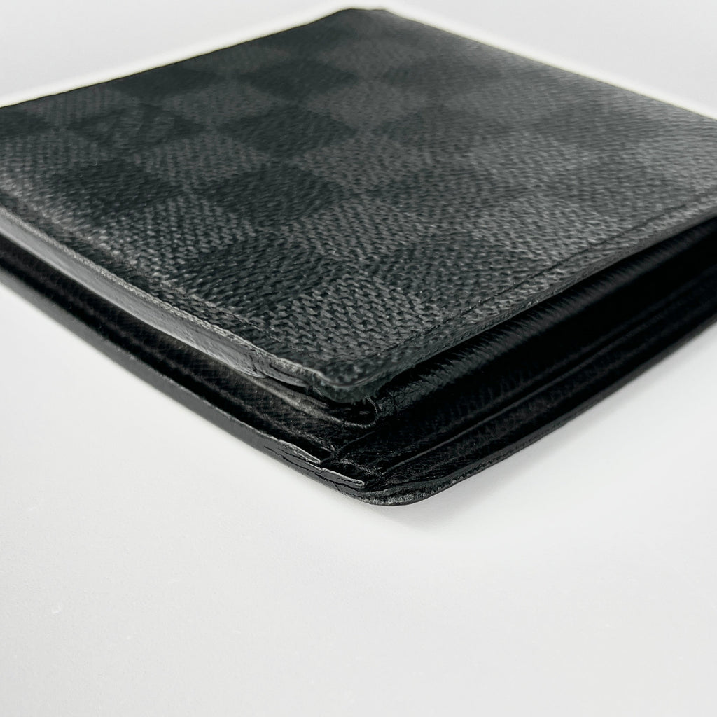 Louis Vuitton Men Damier Eclipse Fold Wallet