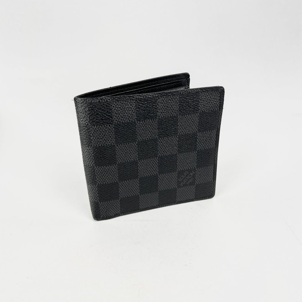 Louis Vuitton Men Damier Eclipse Fold Wallet