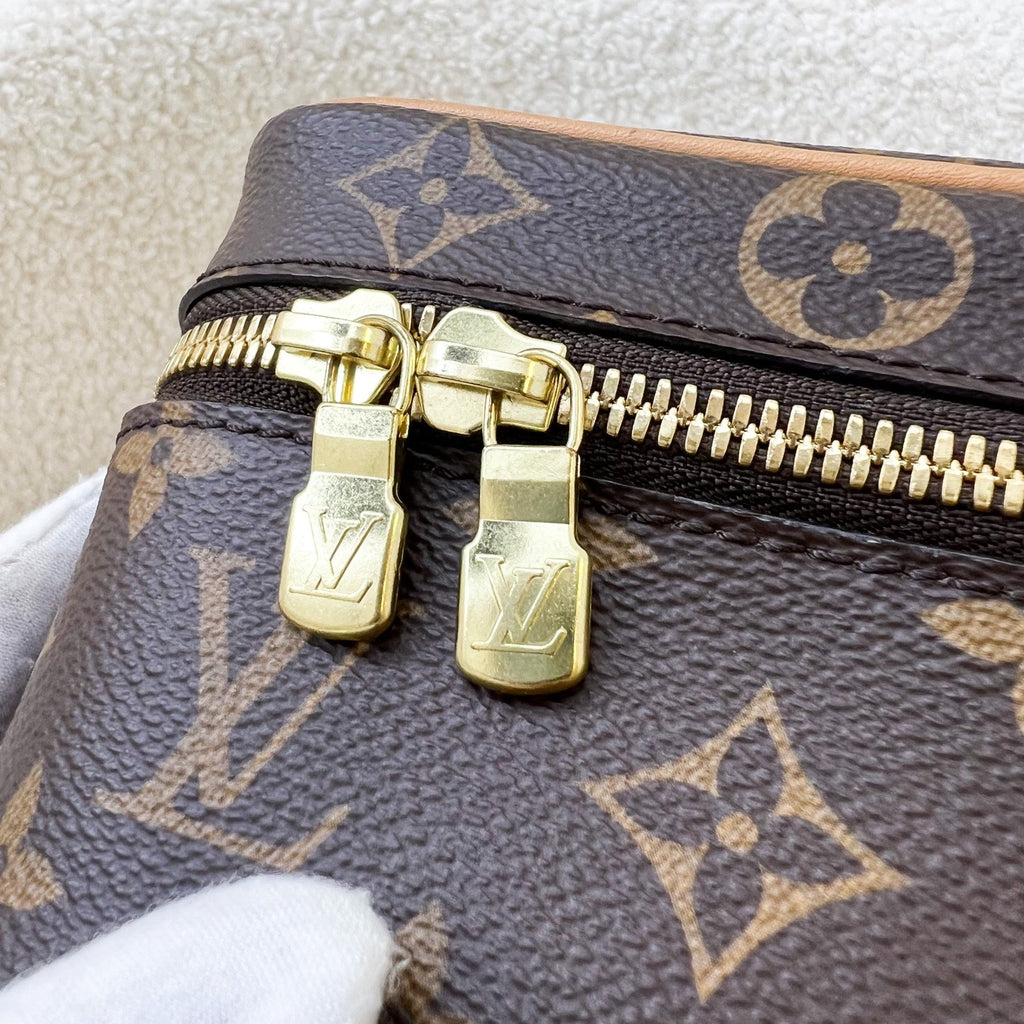 LV Nano Nice in Monogram Canvas and GHW