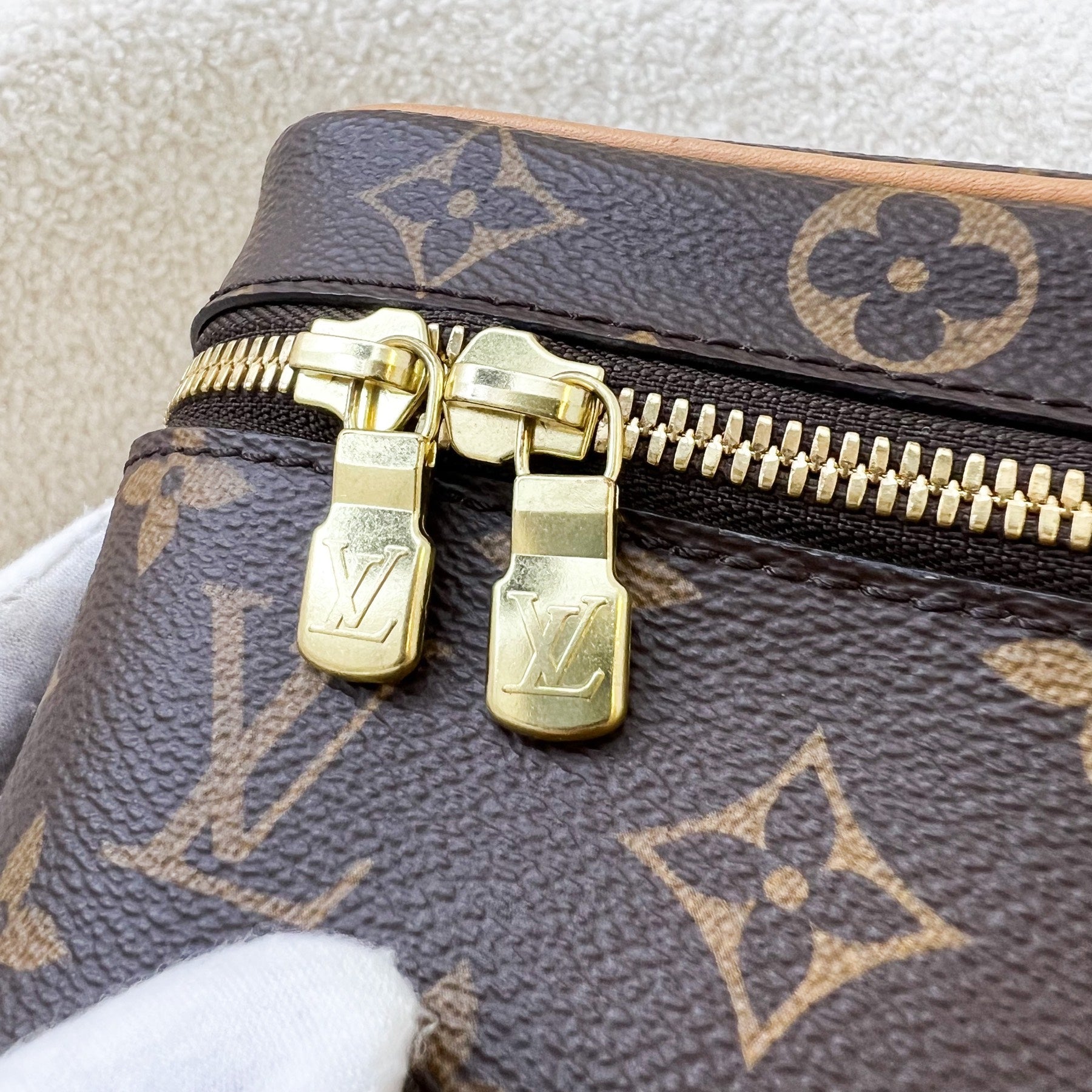 LV Nano Nice in Monogram Canvas and GHW