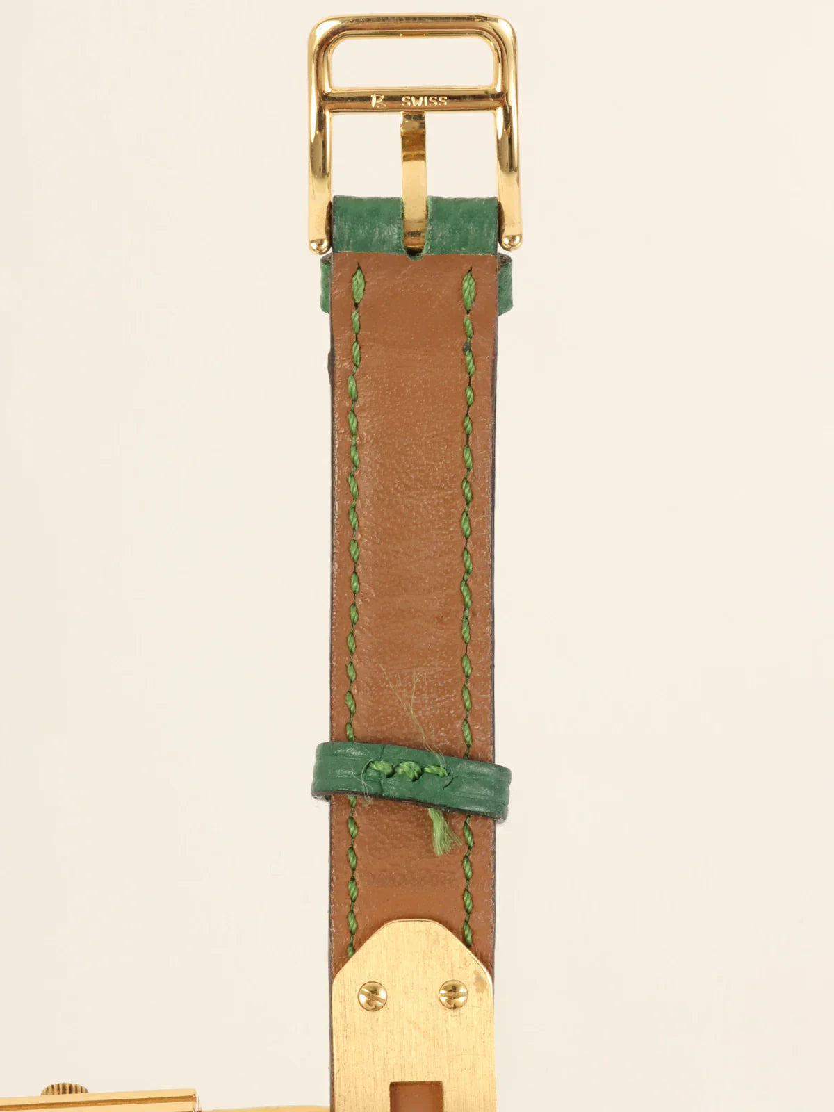 HERMES Kelly Watch Green