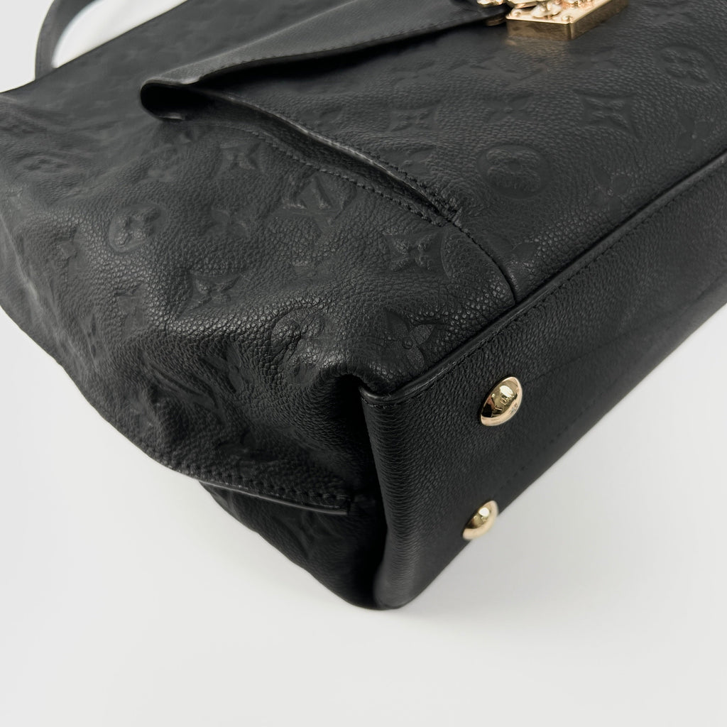 Louis Vuitton Metis Hobo Black Empreinte Leather