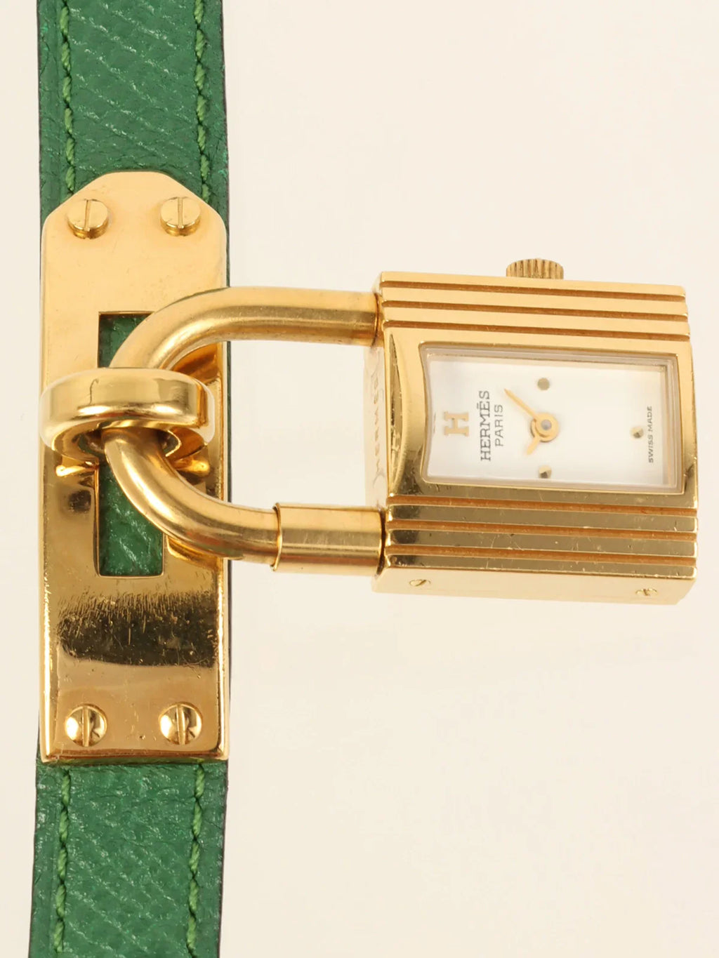 HERMES Kelly Watch Green