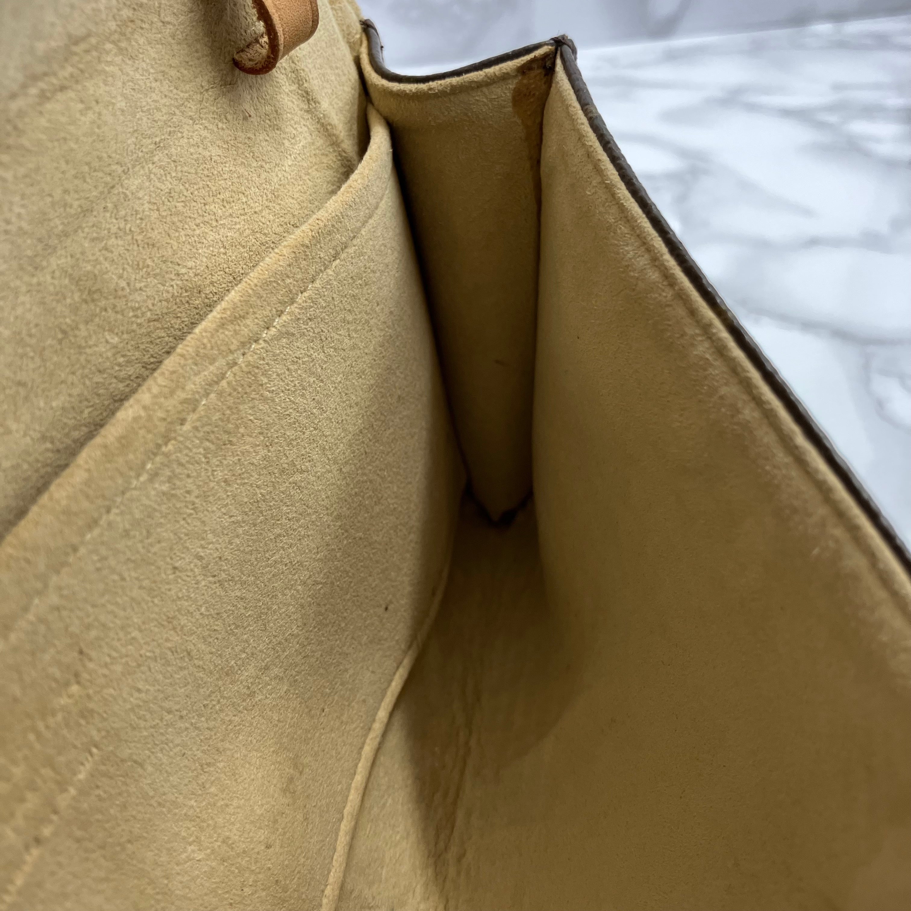 LOUIS VUITTON Monogram Pochette Twin GM