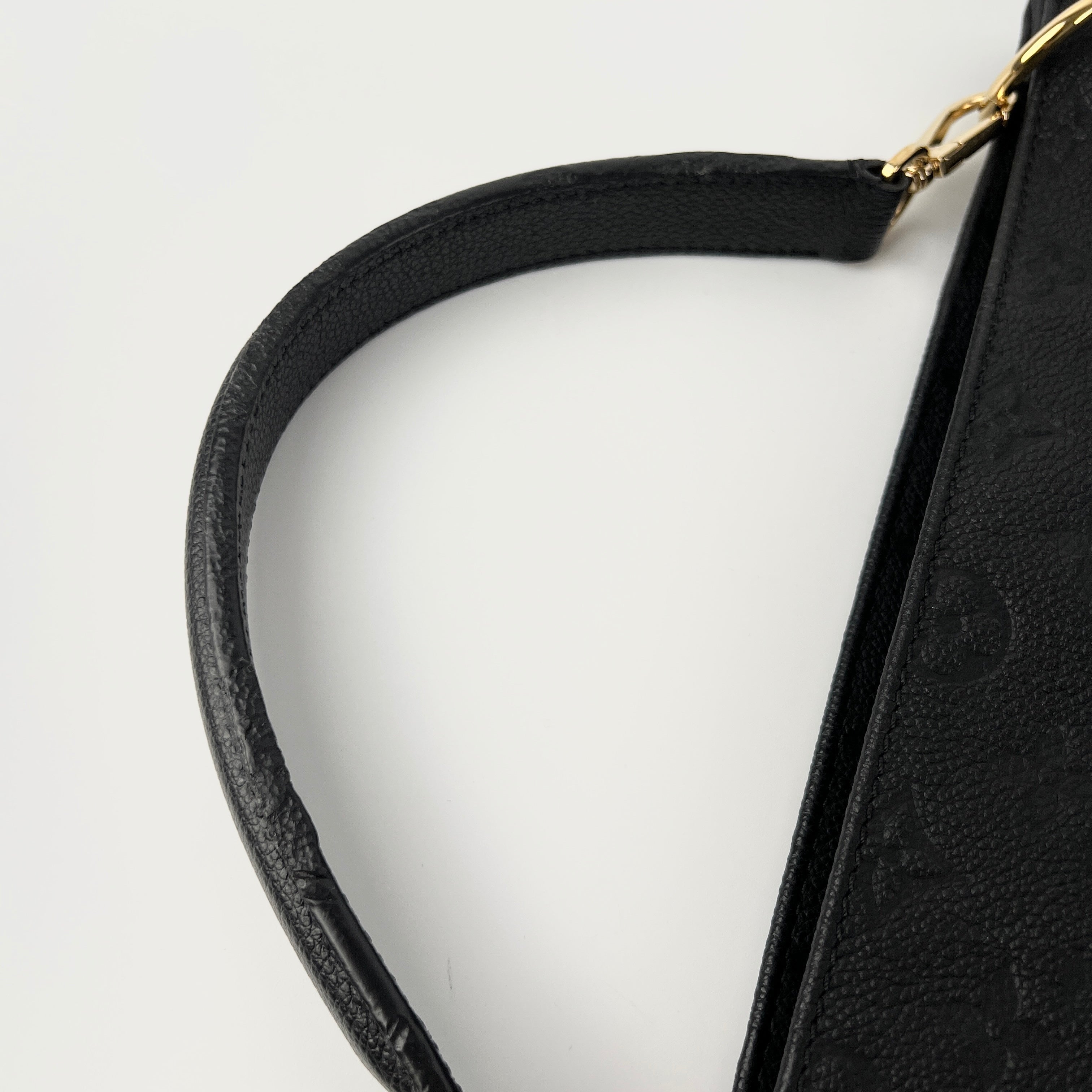 Louis Vuitton Metis Hobo Black Empreinte Leather