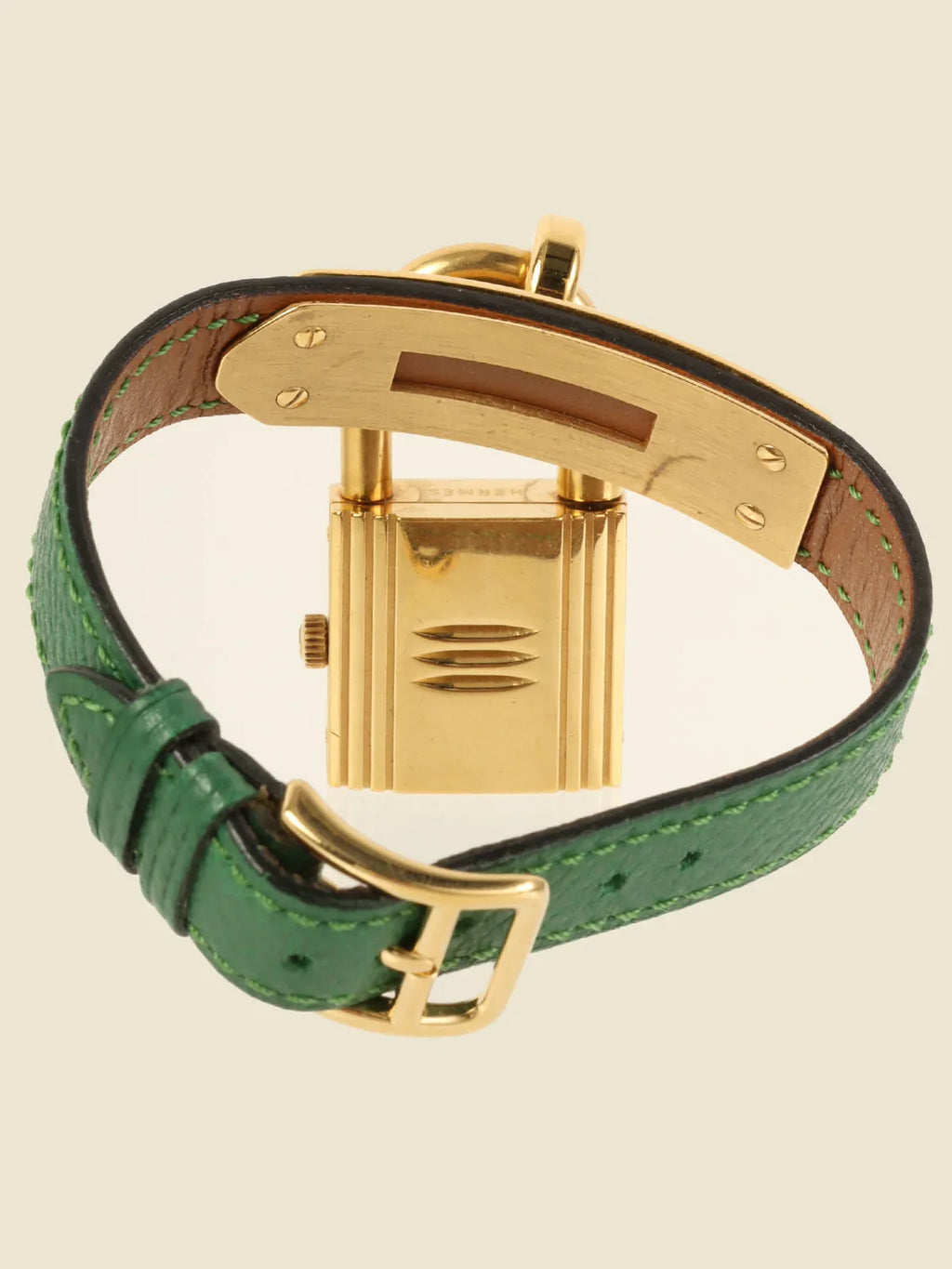 HERMES Kelly Watch Green