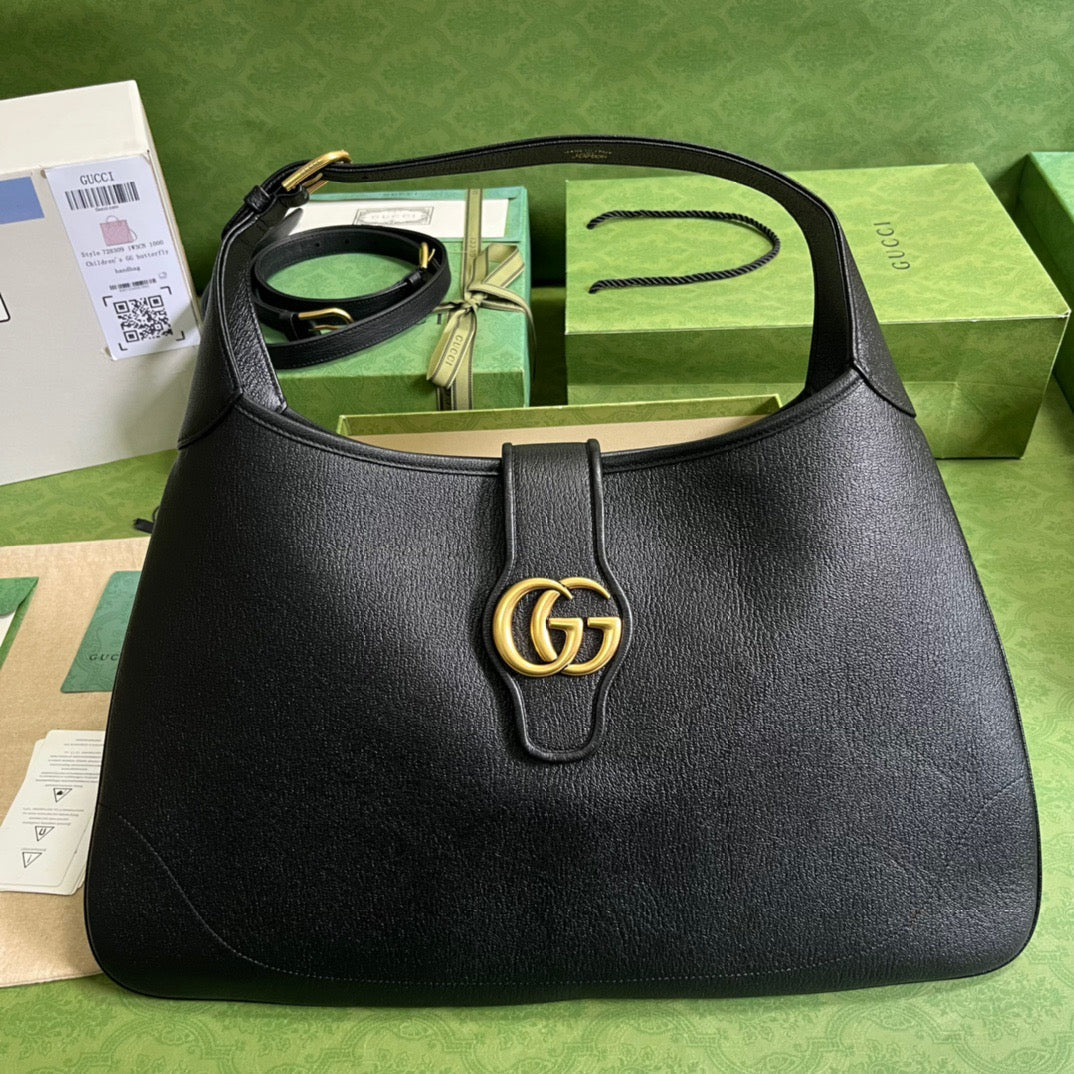 GC466 Aphrodite Large Shoulder Bag / HIGHEST QUALITY VERSION / 18.5"W x 17"H x 1.1"D