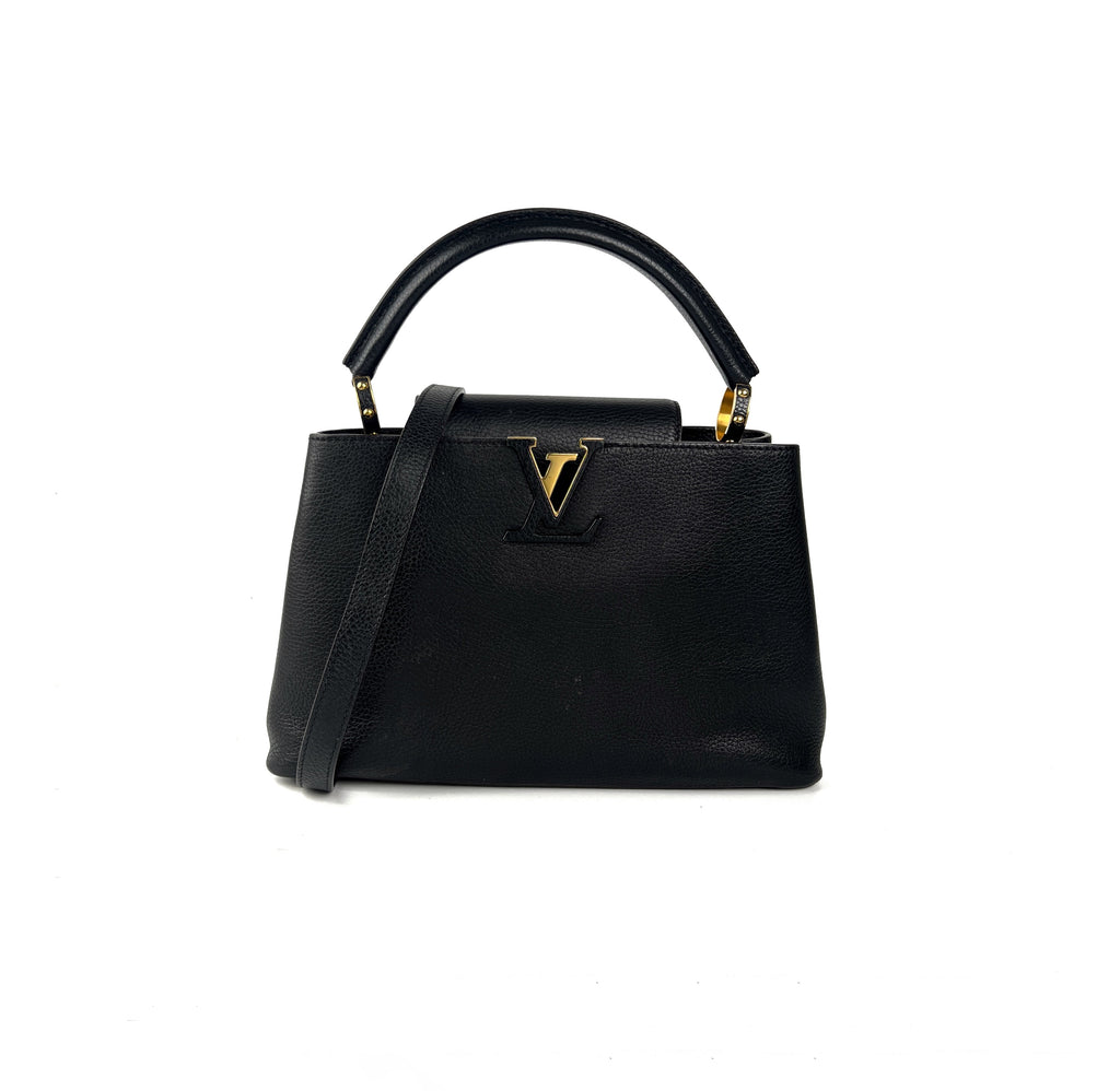 Louis Vuitton Capucine MM Black