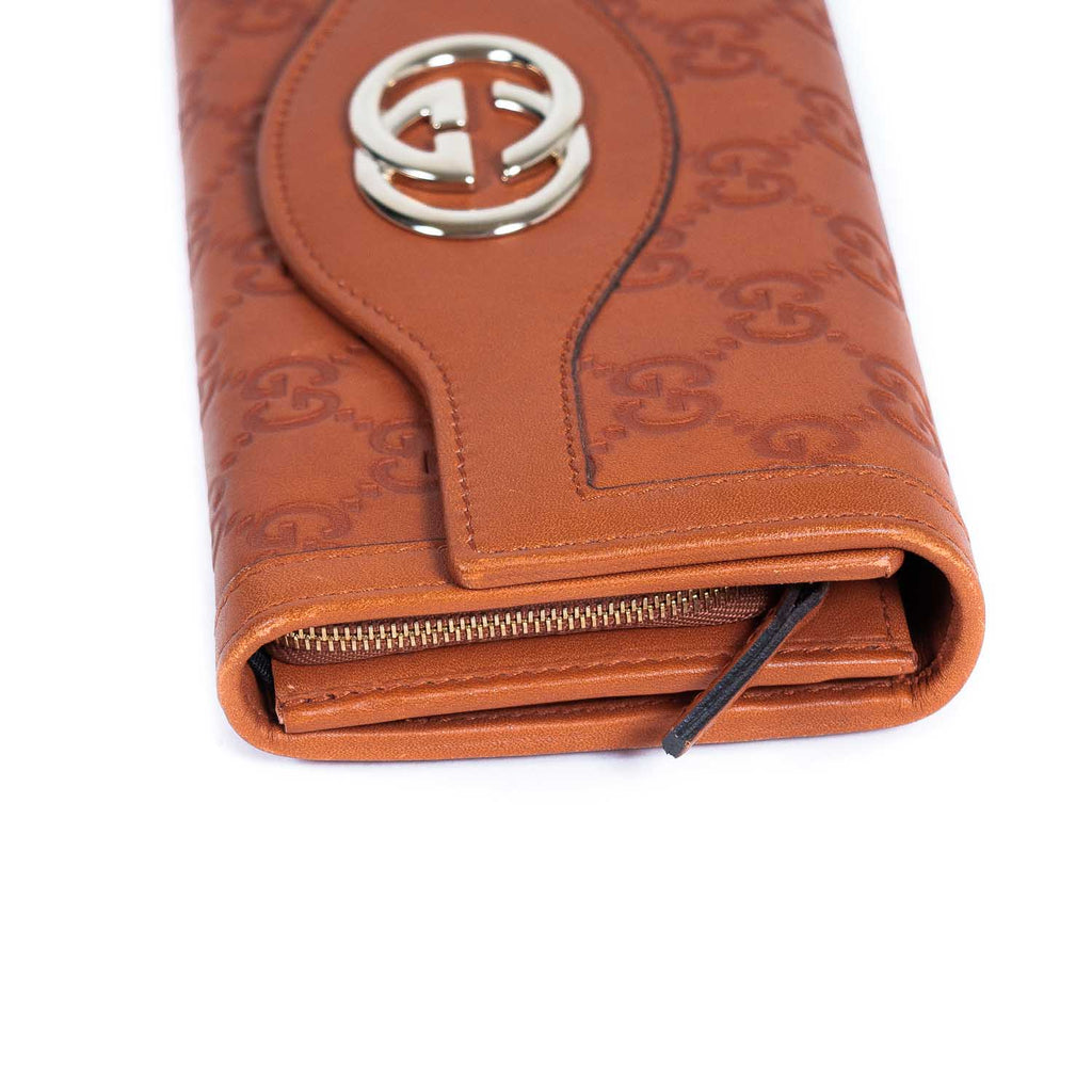 Gucci Guccissima Continental Wallet