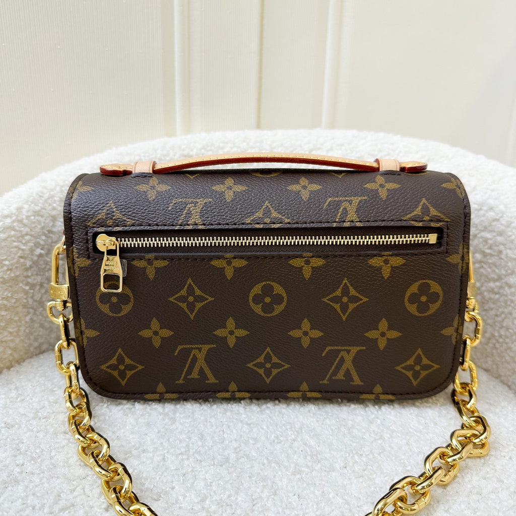 LV Pochette Metis East West in Monogram Canvas GHW