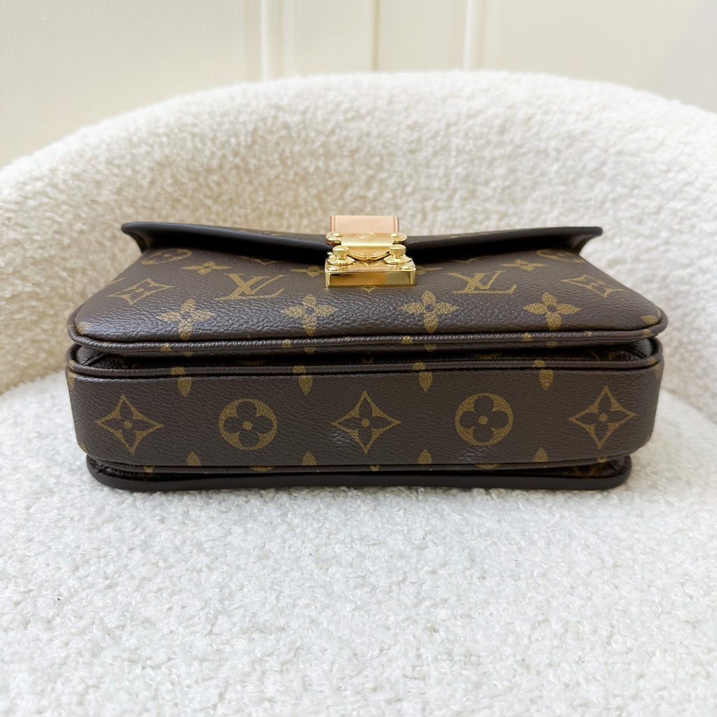 LV Pochette Metis East West in Monogram Canvas GHW