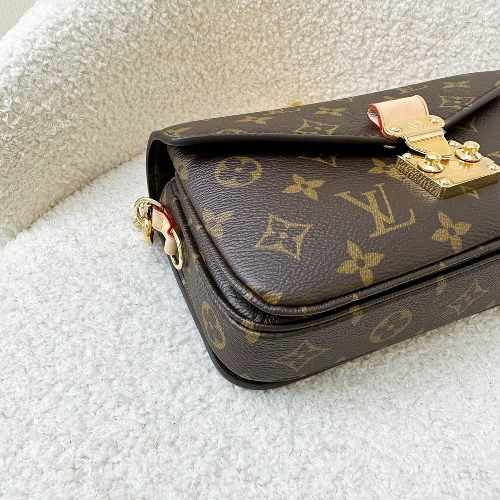 LV Pochette Metis East West in Monogram Canvas GHW