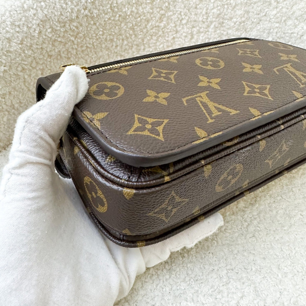 LV Pochette Metis East West in Monogram Canvas GHW