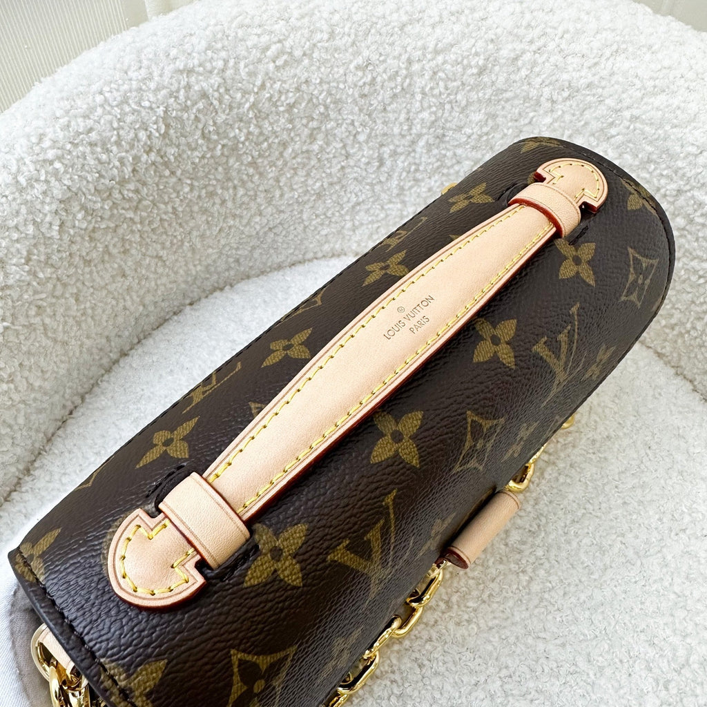 LV Pochette Metis East West in Monogram Canvas GHW