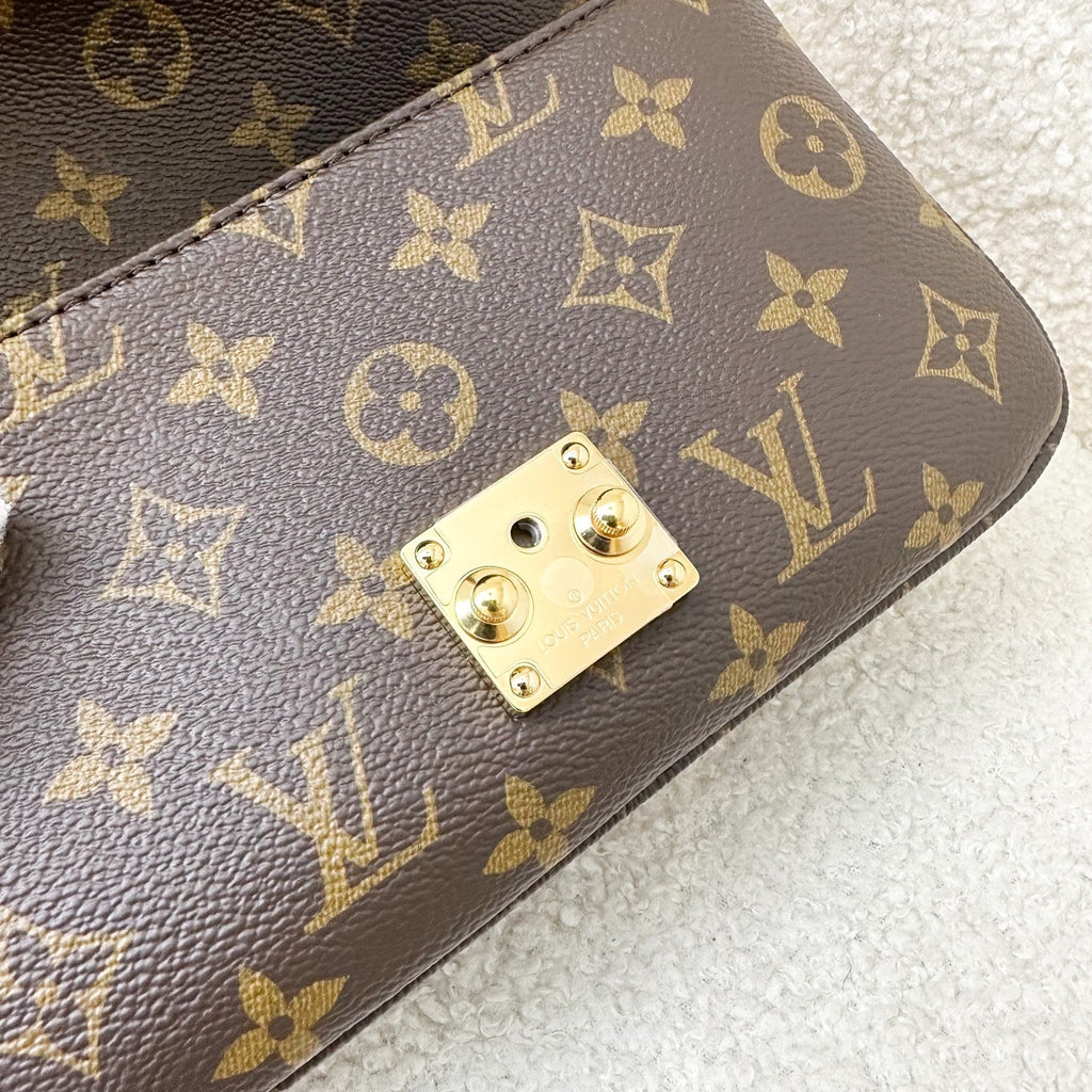 LV Pochette Metis East West in Monogram Canvas GHW